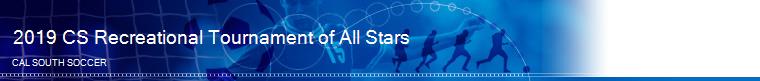 2019 CS Recreational Tournament of All Stars banner